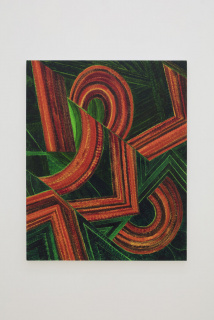 Tyler Vlahovich, Untitled, 2020. Oil on canvas, 69.5 x 56 cm. — Cortesía de la galería Lulu