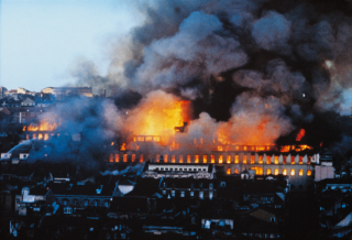 Incêndio do Chiado. Lisboa, 25 de agosto de 1988.