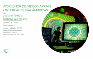 Workshop de videomapping + interfaces inalámbricas