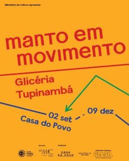 Glicéria Tupinambá. Manto em movimento