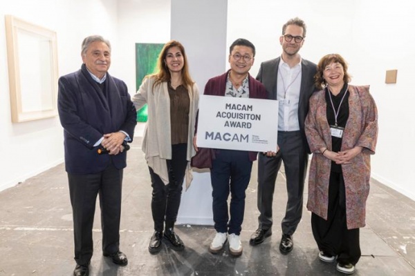 Entrega del Premio de Adquisición MACAM - ARCOmadrid 2025 — Imagen cortesía de ARCOmadrid