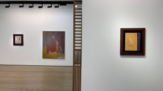 Ràfols-Casamada en Fernández-Braso, detalle de la exposición