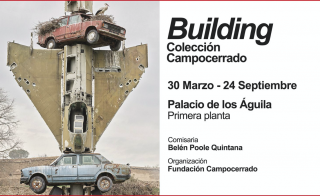 Cartel de la exposición "Building Colección Campocerrado"