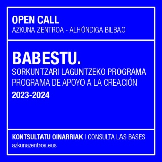 Babestu. Programa de apoyo a la creación contemporánea - 2023-2024