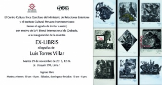 Luis Torres Villar, Ex-libris