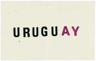 Jorge Caraballo. Urugu(ay), 1973. Xerografía y tinta sobre papel. 22,5 x 36 cm