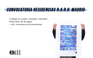 Convocatoria Residencias R.A.R.O. Madrid