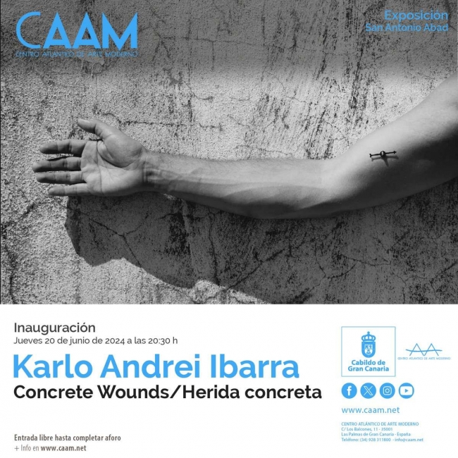 Karlo Andrei Ibarra. Concrete Wounds (Herida concreta)