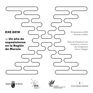 CARTEL- Exposición colectiva- EXE 2019-Un año de exposiciones en la Región de Murcia-Katarzyna Rogowicz