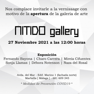 Nitido Gallery. Exposición inaugural de la galería