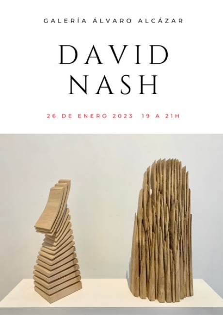 David Nash Recent Works Exposición Escultura Pintura Ene 2023