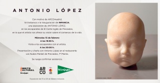 Anonio López. Invitación