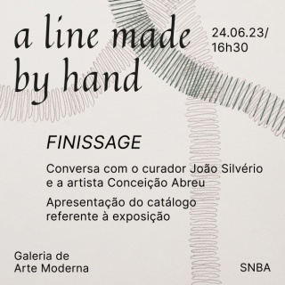 Finissage- a line made by hand by Conceição Abreu