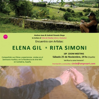 Encuentro con Artistas - Elena Gil y Rita Simoni