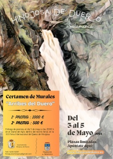 CERTAMEN DE MURALES "ARRIBES DEL DUERO" EN HINOJOSA DE DUERO- SALAMANCA