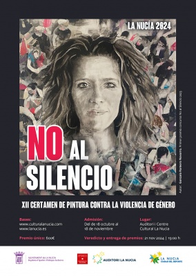 XII Certamen de Pintura No al Silencio Contra Violencia de Género 2024