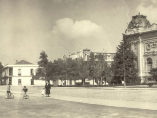 Palacio de Bellas Artes en la década de 1920