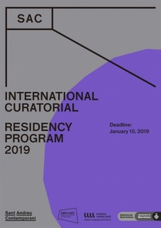 SAC Programa Internacional de Residencia Curatorial 2019