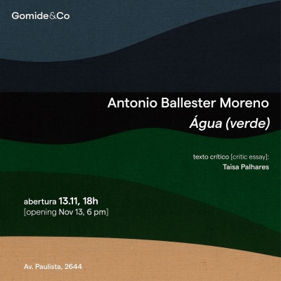 Antonio Ballester Moreno. Água (verde)