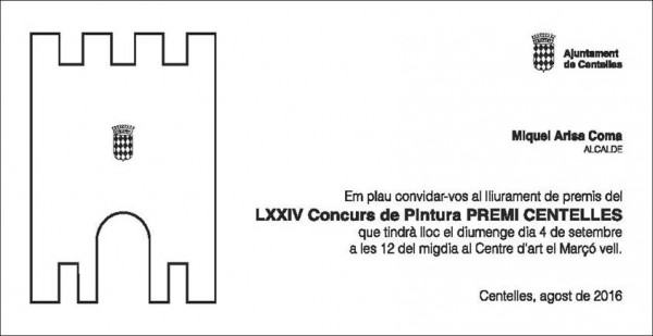LXXIV Concurs de Pintura Premi Centelles