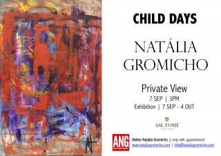 Natália Gromicho. Child days