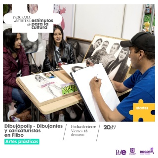 Dibujópolis en la Feria Internacional del Libro de Bogotá - FILBo 2020