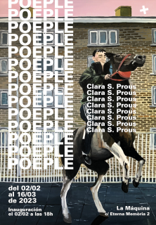 Cartel de la exposición 'Poeple'