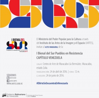 I Bienal del Sur Pueblos en Resistencia - Capitulo Venezuela