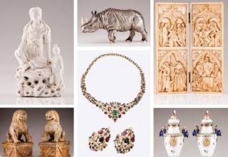 Antiguidades e Obras de Arte + Jóias // Cortesía de Veritas Art Auctioneers