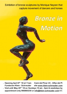Poster de Movimiento en bronce - Cortesía de la artista