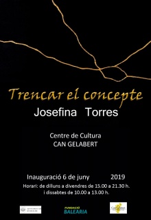 Josefina Torres. Trencar el concepte