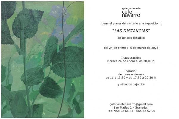 Ignacio Estudillo. Las distancias