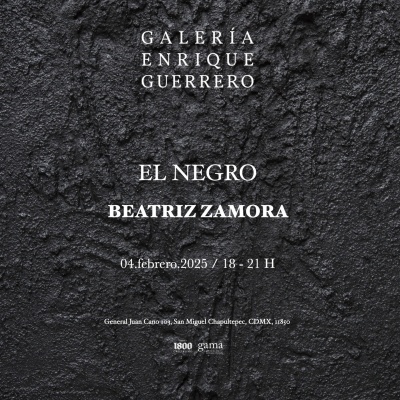 Beatriz Zamora. El Negro