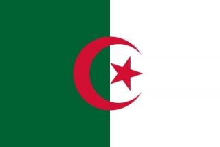 Flag of Algeria, originaly drawn by SKopp