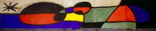 Joan Miró. Maqueta del mural de cerámica del aeropuerto de Barcelona, 1970. Fundació Joan Miró, Barcelona. Foto: Jaume Blassi