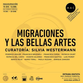 Migraciones y las Bellas Artes. Imagen cortesía Academia Chile de Bellas Artes