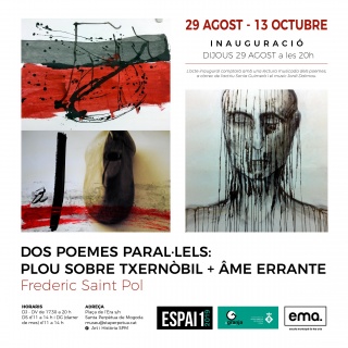 Dos poemes parel.les: Plou sobre Txernòbil + Âme errante