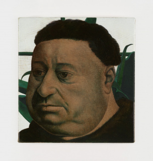 Portrait of a fat man