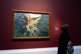 Una de las obras de Sorolla en la exposición "Luz de España. Sorolla en colecciones americanas"