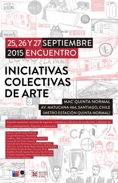 ICDA 2015: Segundo Encuentro de Iniciativas Colectivas de Arte de Chile