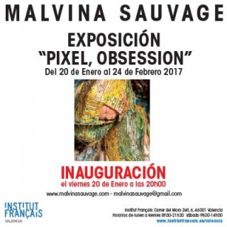 Malvina Sauvage. Pixel, obsession