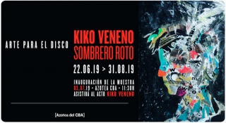 Arte para el disco: Kiko Veneno. Sombrero Roto