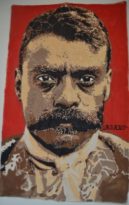 Zapata vivo a través de la gráfica contemporánea
