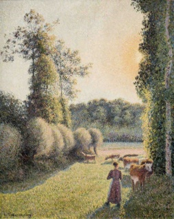 Camille Pissarro - La gardeuse de vaches