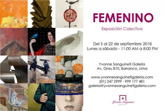 Femenino. Imagen cortesía Yvonne Sanguineti