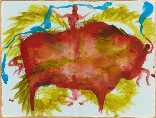 Miquel Barceló, Bison, 2019 — Imagen cortesía de la Galería Elvira González