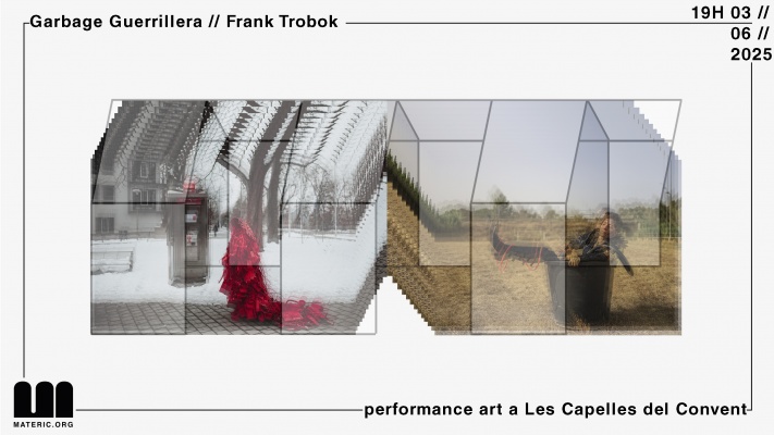 p​erformance art en las Capillas del Convento de Barcelona con Frank Trobok y Garbage Guerrillera