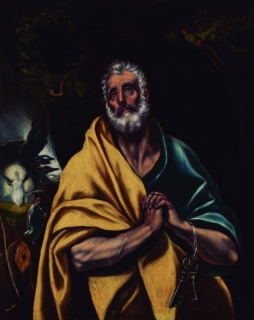 El Greco y taller, Las lágrimas de san Pedro, c. 1595-1614 © Museo del Cau Ferrat, Sitges Colección Santiago Rusiñol