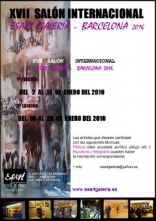 XVII Salón Internacional 2016 Esart Galeria