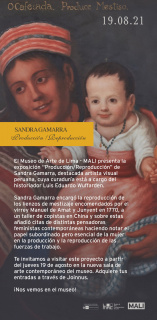 Sandra Gamarra. Producción/Reproducción